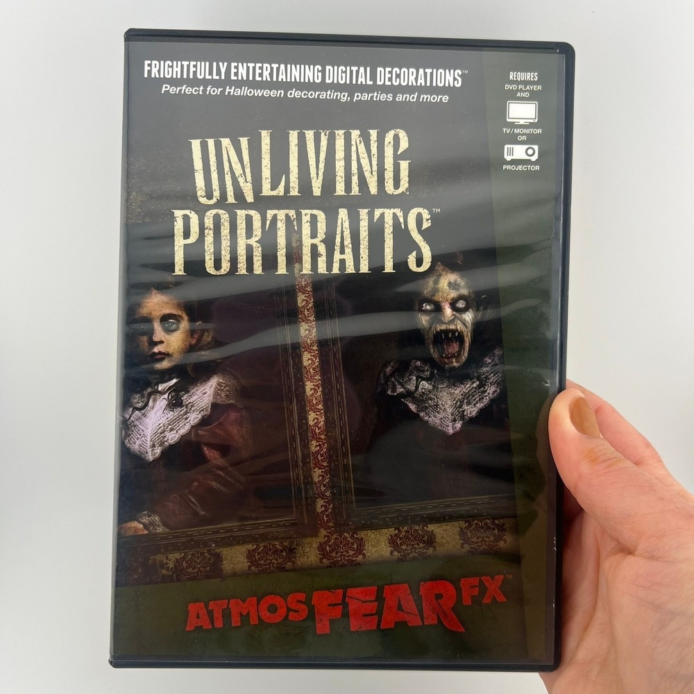 AtmosFEARfx Unliving‎ Portraits Halloween Digital Decorations DVD AtmosFX